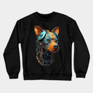 Industrial Punk Dogs by Liza Kraft 12.0 Crewneck Sweatshirt